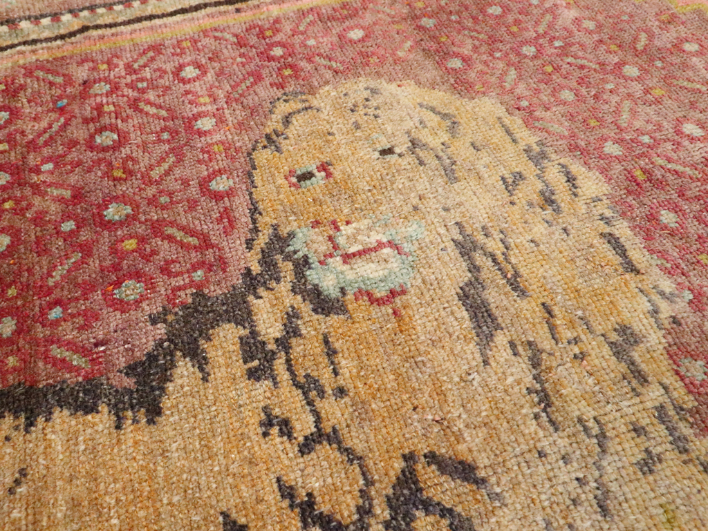 Vintage Pictorial Anatolian Rug, No.29066 - Galerie Shabab