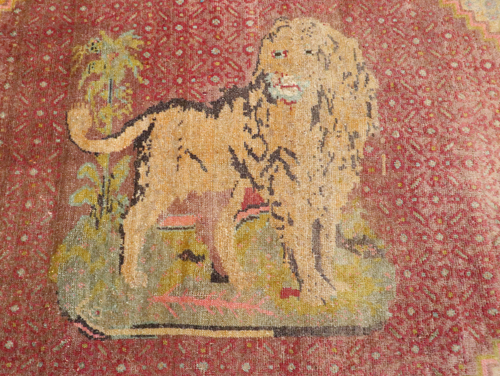 Vintage Pictorial Anatolian Rug, No.29066 - Galerie Shabab