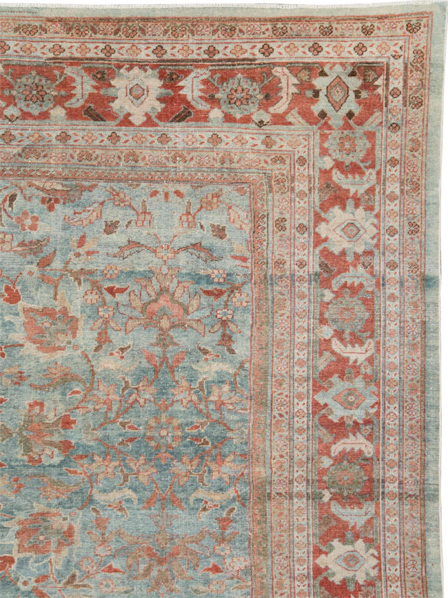 Antique Persian Mahal Carpet, No.29067 - Galerie Shabab