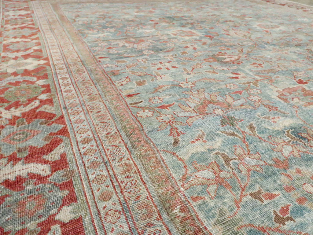 Antique Persian Mahal Carpet, No.29067 - Galerie Shabab