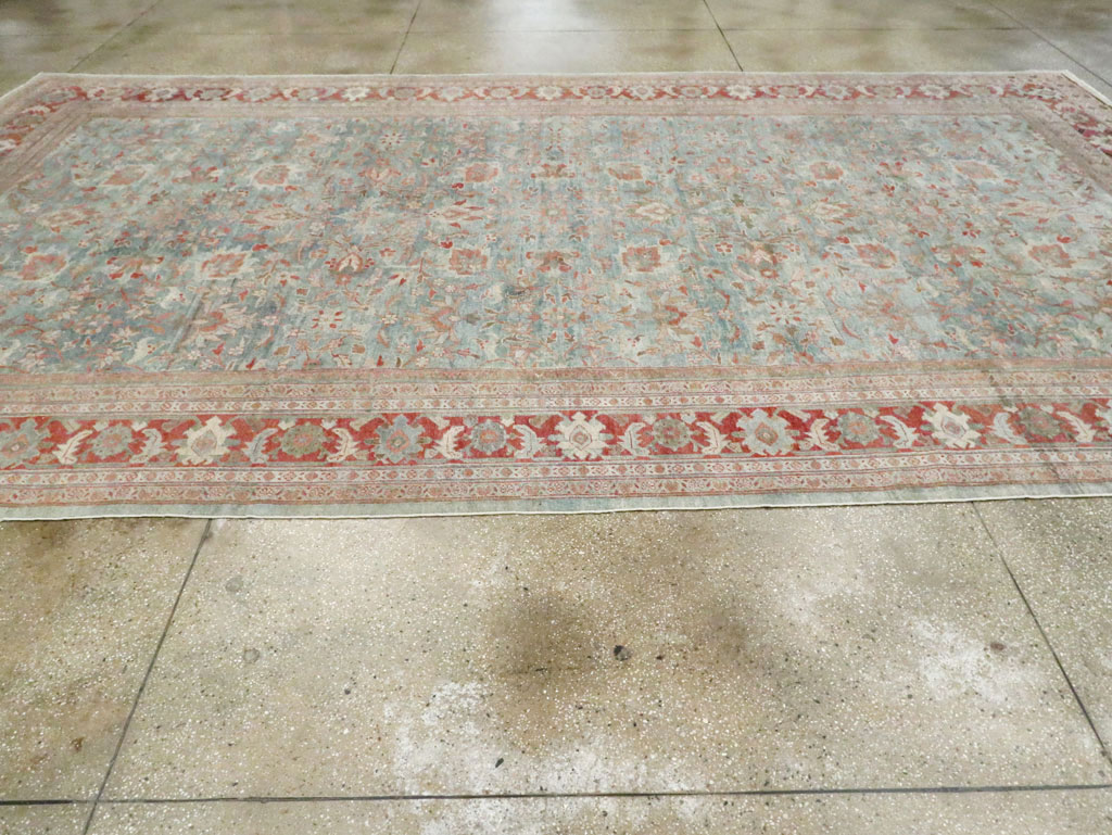 Antique Persian Mahal Carpet, No.29067 - Galerie Shabab