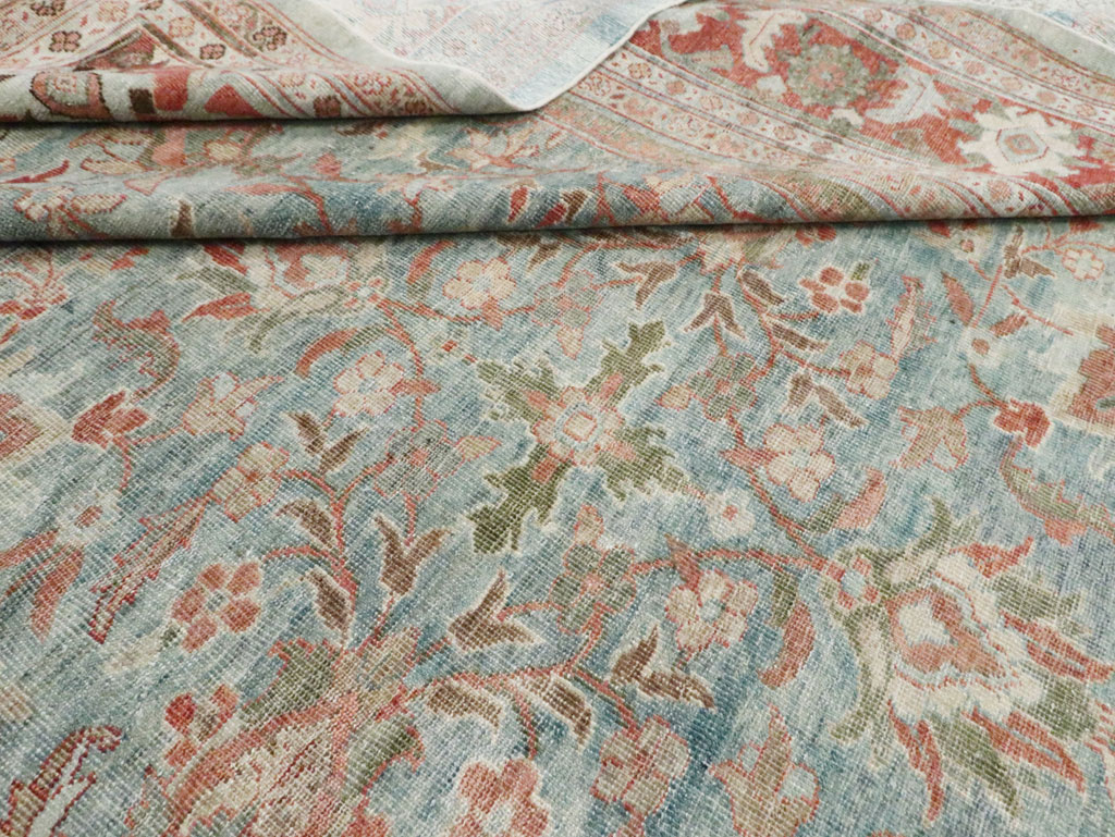 Antique Persian Mahal Carpet, No.29067 - Galerie Shabab