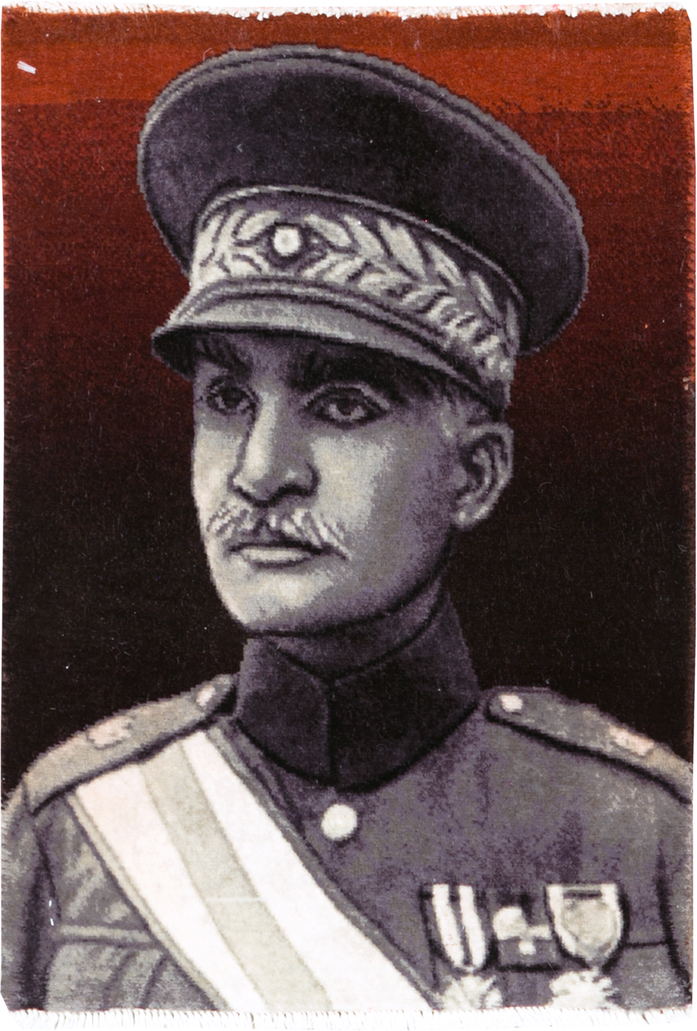 Vintage Persian Tabriz Pictorial Rug, No.29069 - Galerie Shabab