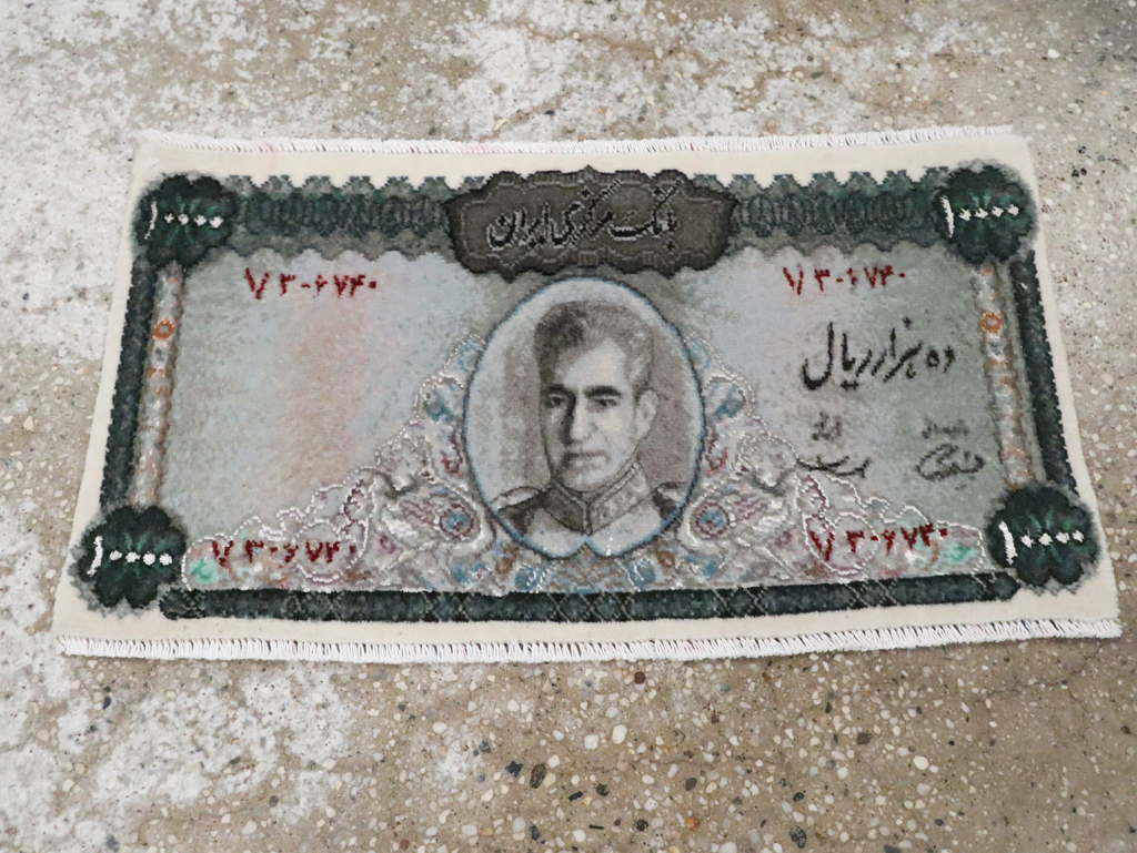 Pictorial Tabriz Rug, No.29072 - Galerie Shabab