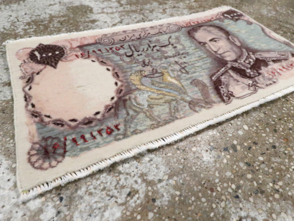 Persian Pictorial Tabriz Rug, No.29073 - Galerie Shabab