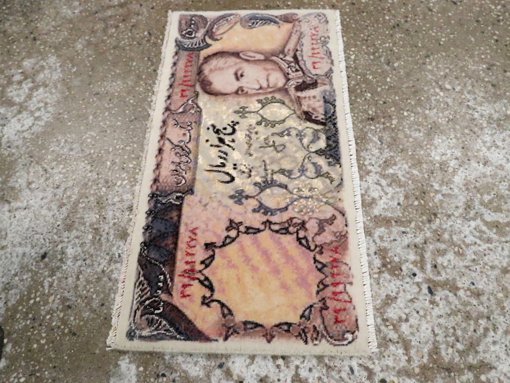 Persian Pictorial Tabriz Rug, No.29075 - Galerie Shabab