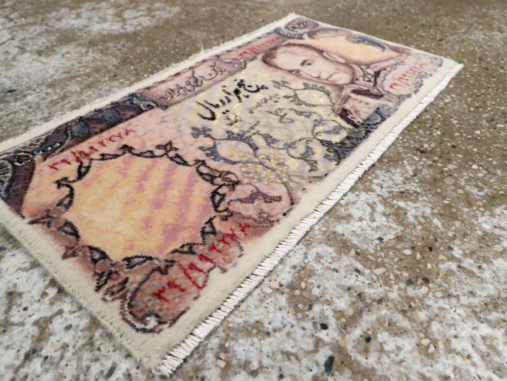 Persian Pictorial Tabriz Rug, No.29075 - Galerie Shabab