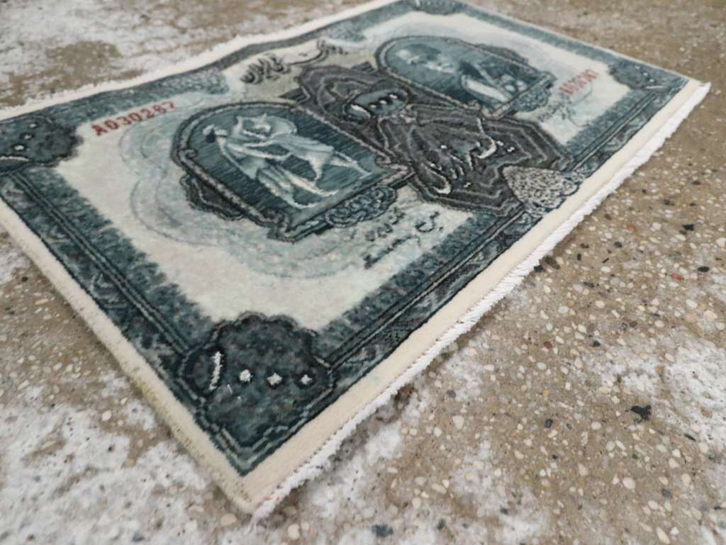 Modern Persian Tabriz Pictorial Rug, No.29078 - Galerie Shabab