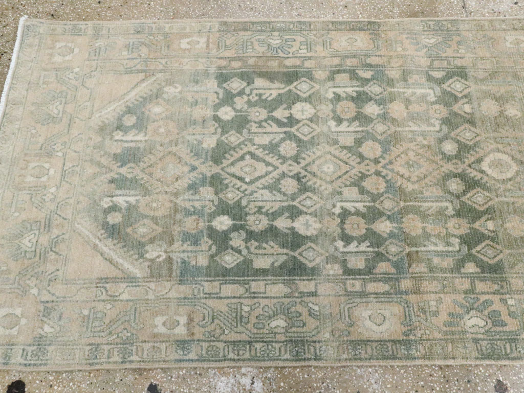 Vintage Persian Malayer Long Runner, No.29093 - Galerie Shabab