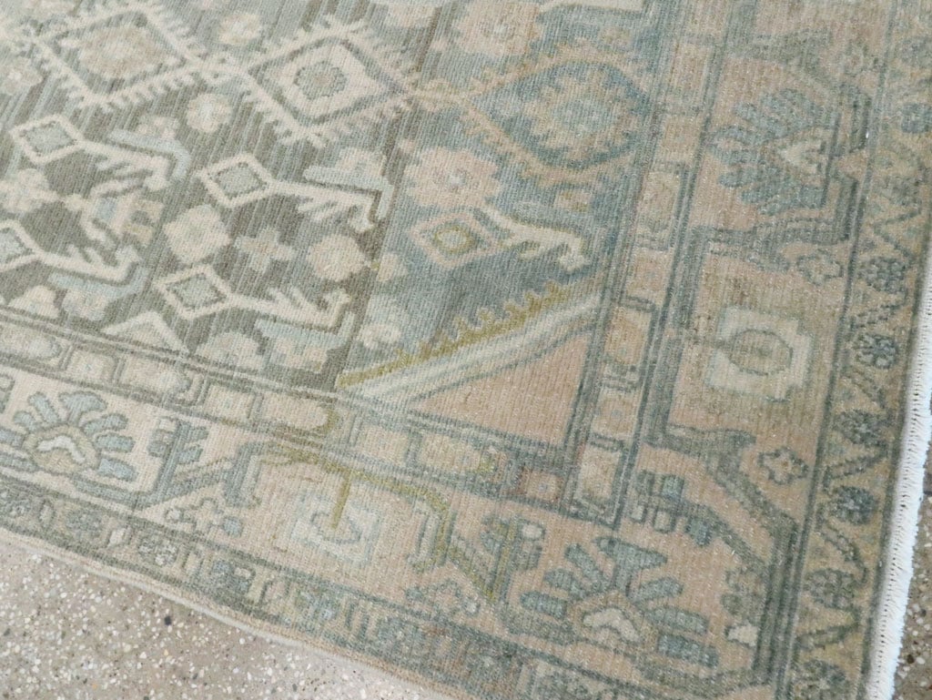 Vintage Persian Malayer Long Runner, No.29093 - Galerie Shabab