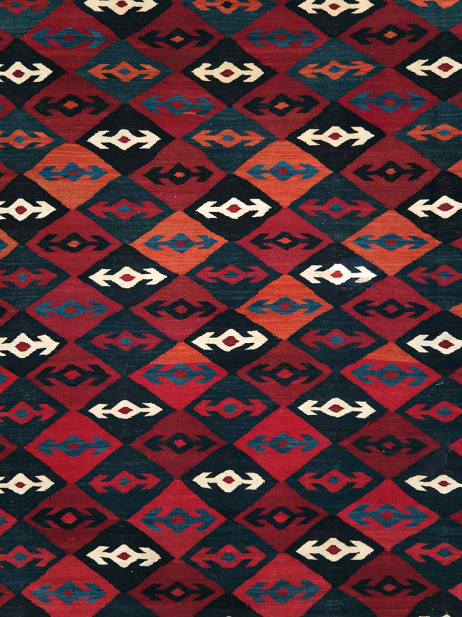 Vintage Persian Kilim, No.29094 - Galerie Shabab