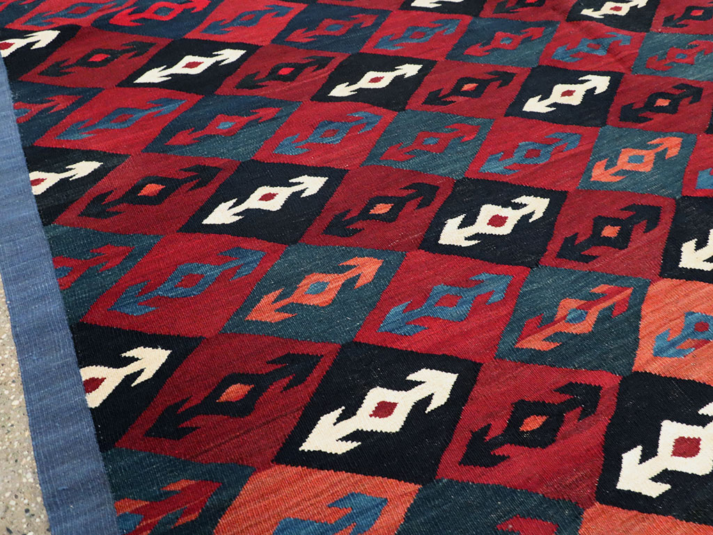 Vintage Persian Kilim, No.29094 - Galerie Shabab