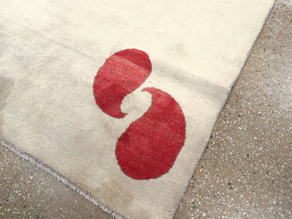 Vintage Deco Style Persian Mashad, No.29096 - Galerie Shabab