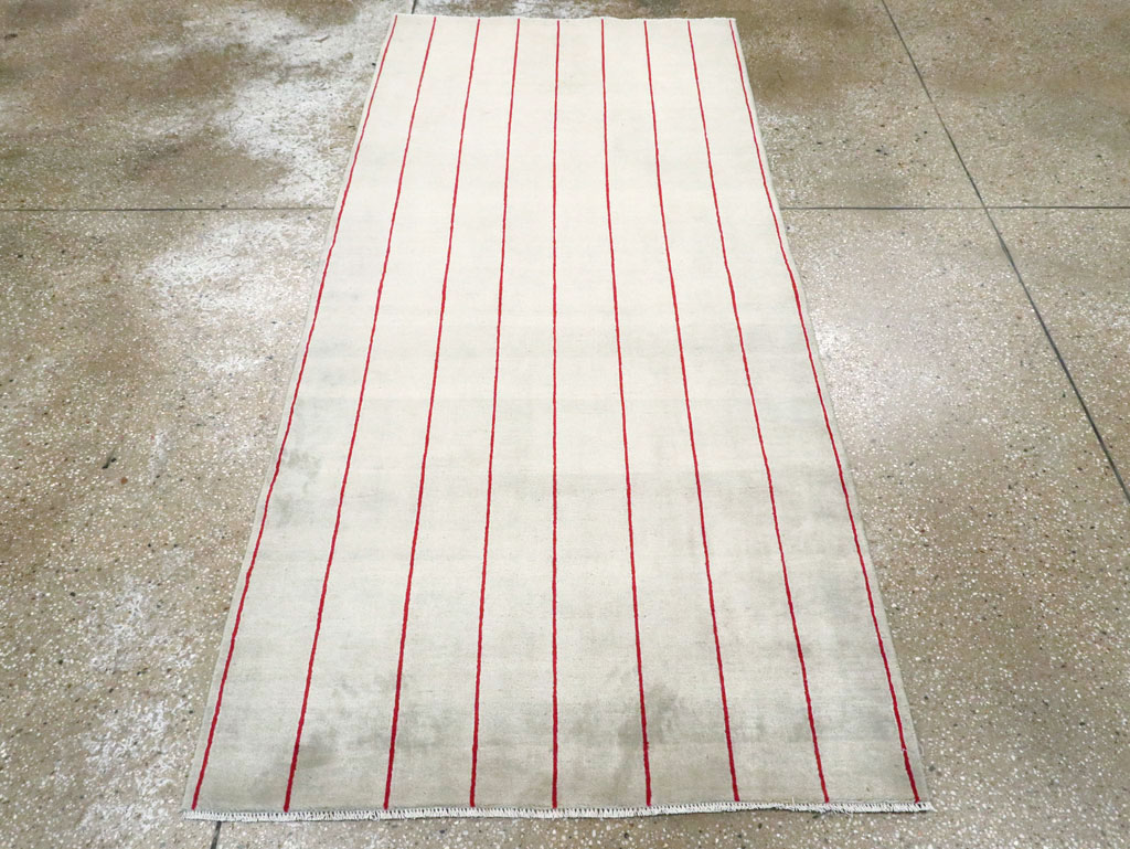 Vintage Persian Art Deco Mashad Throw Rug (Pair: 2 of 2), No.29098 - Galerie Shabab