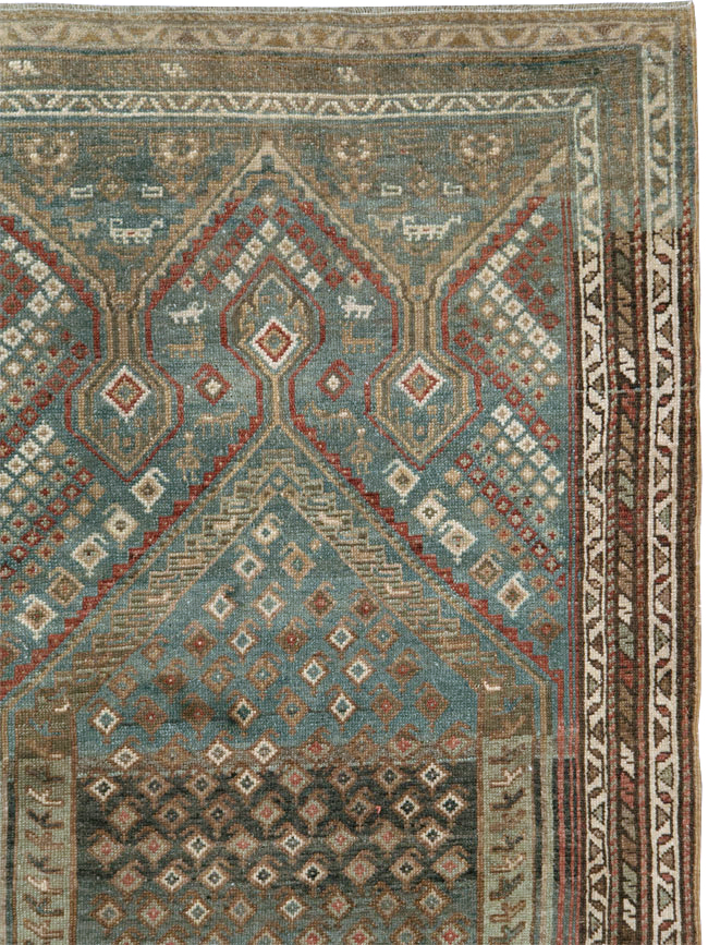 Antique Persian Malayer Rug, No.29100 - Galerie Shabab