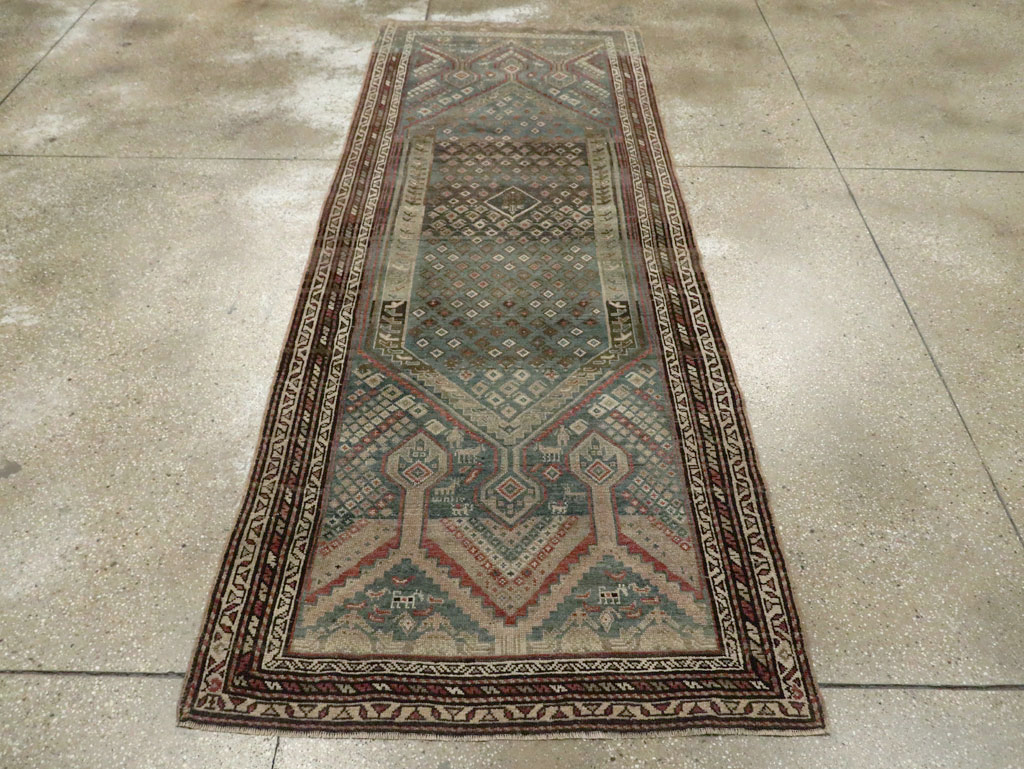 Antique Persian Malayer Rug, No.29100 - Galerie Shabab