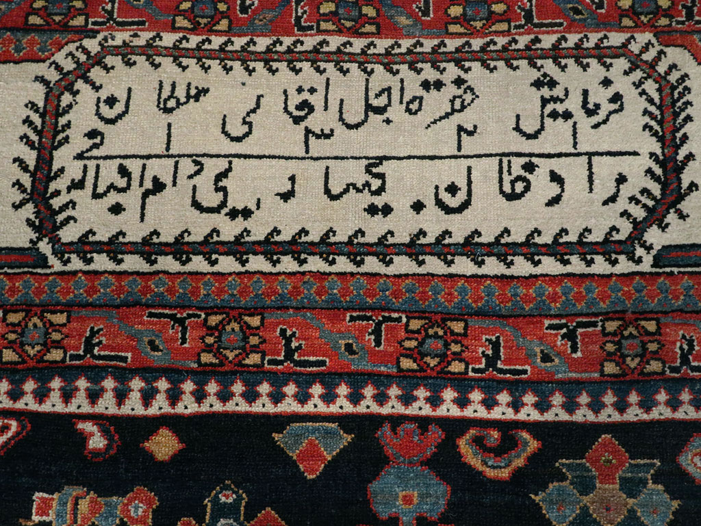Antique Persian Bakhtiari Long Oversize Carpet, No.29101 - Galerie Shabab