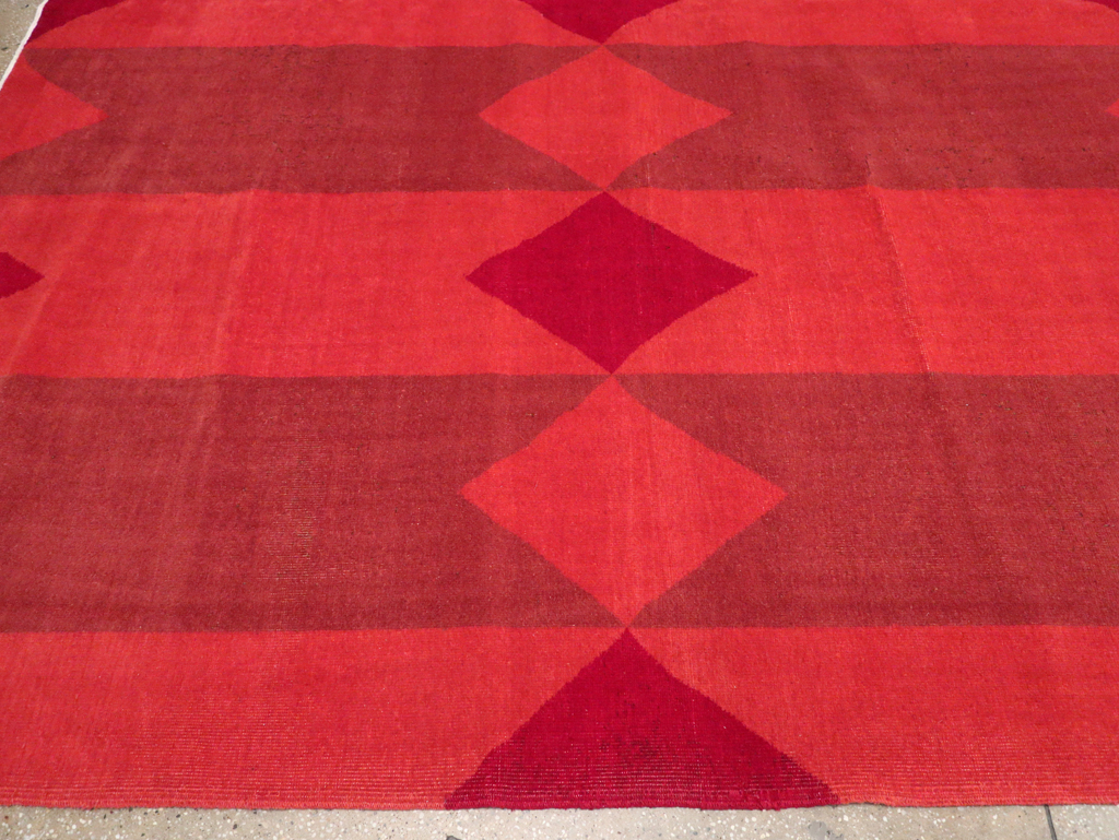 Vintage Turkish Art Deco Large Carpet, No.29103 - Galerie Shabab