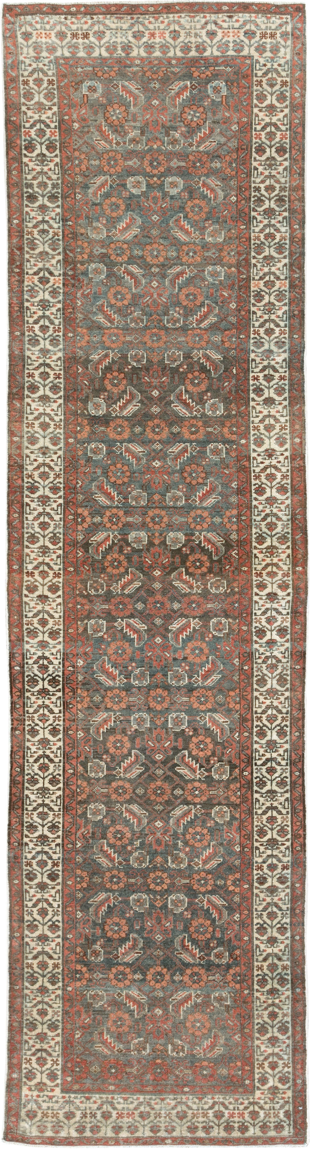 Vintage Persian Malayer Runner, No.29104 - Galerie Shabab