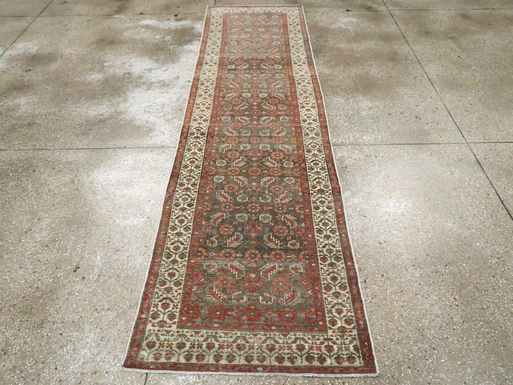 Vintage Persian Malayer Runner, No.29104 - Galerie Shabab