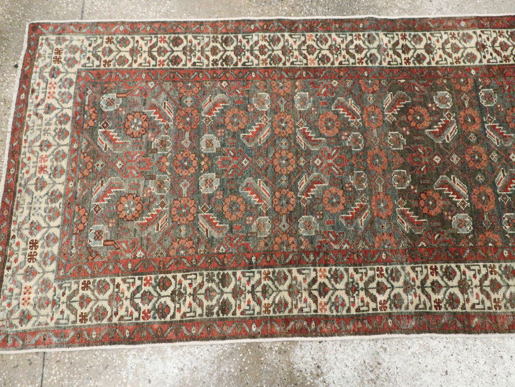 Vintage Persian Malayer Runner, No.29104 - Galerie Shabab
