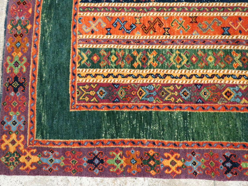 Vintage Turkish Anatolian Accent Rug, No.29107 - Galerie Shabab