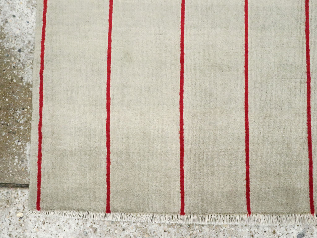 Vintage Persian Deco Tabriz Rug, No.29108 - Galerie Shabab