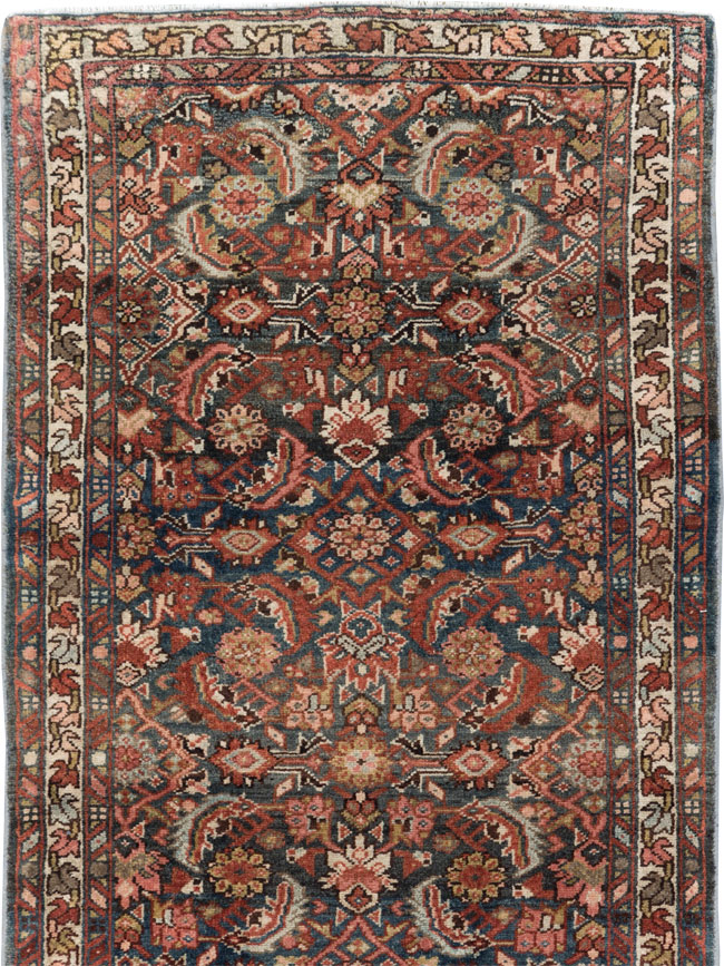 Antique Persian Malayer Long Runner, No.29109 - Galerie Shabab