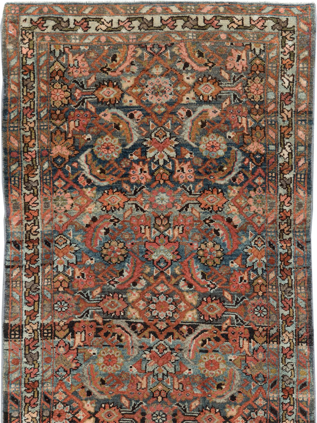 Antique Persian Malayer Long Runner, No.29109 - Galerie Shabab