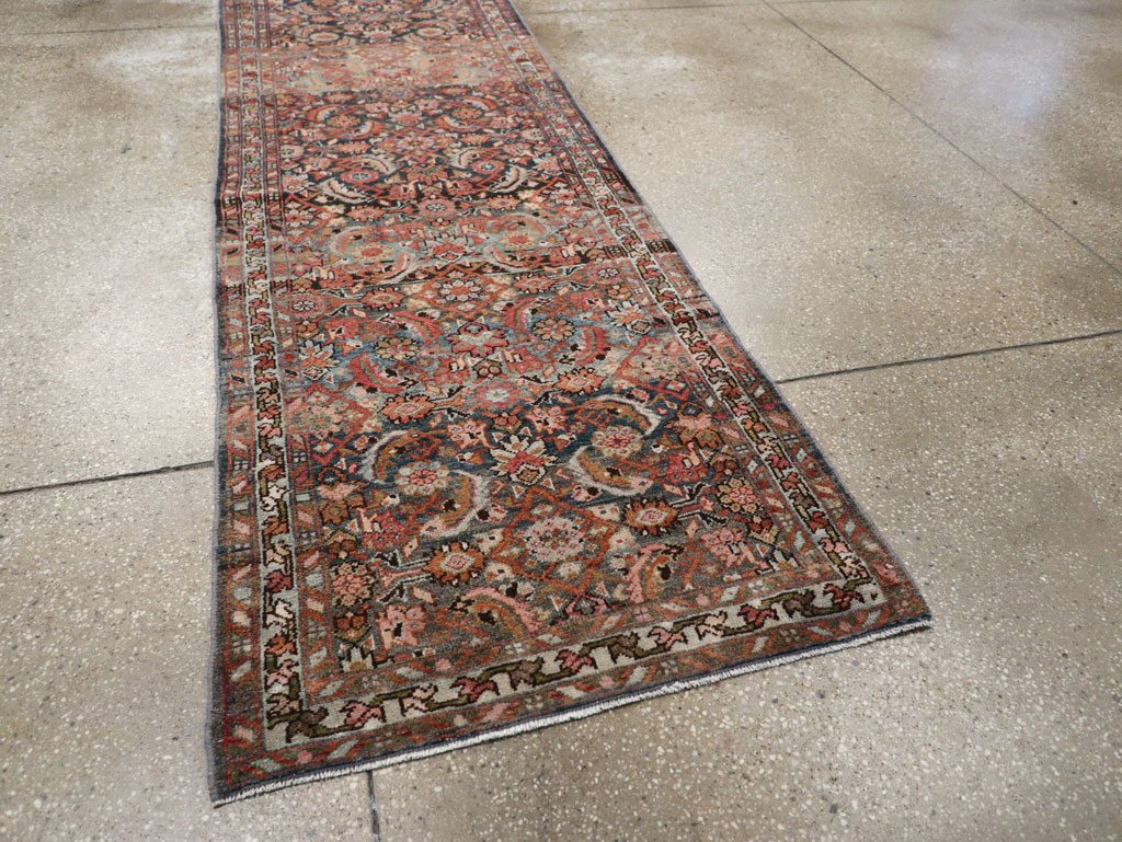 Antique Persian Malayer Long Runner, No.29109 - Galerie Shabab