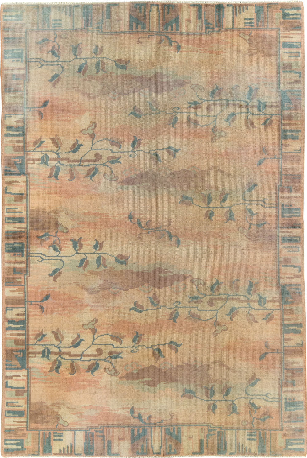 Vintage Deco Carpet, No.29119 - Galerie Shabab