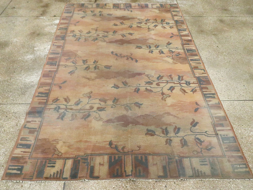 Vintage Deco Carpet, No.29119 - Galerie Shabab