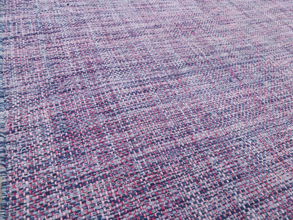 Modern Turkish Braided Accent Rug, No.29121 - Galerie Shabab