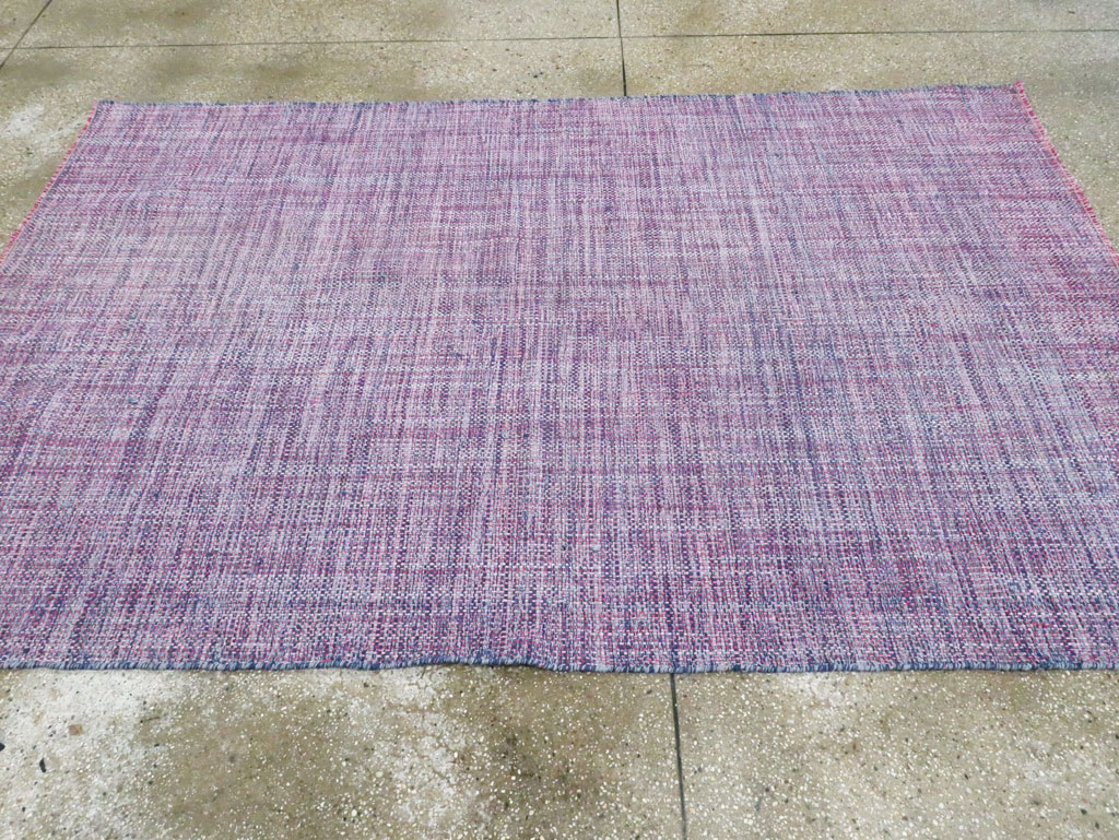 Modern Turkish Braided Accent Rug, No.29121 - Galerie Shabab