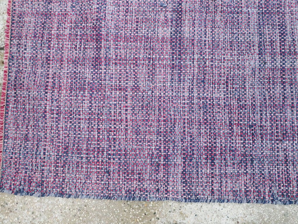 Modern Turkish Braided Accent Rug, No.29121 - Galerie Shabab