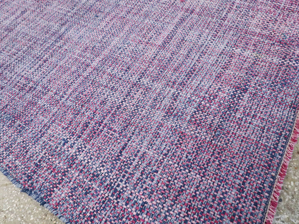 Modern Turkish Braided Accent Rug, No.29121 - Galerie Shabab