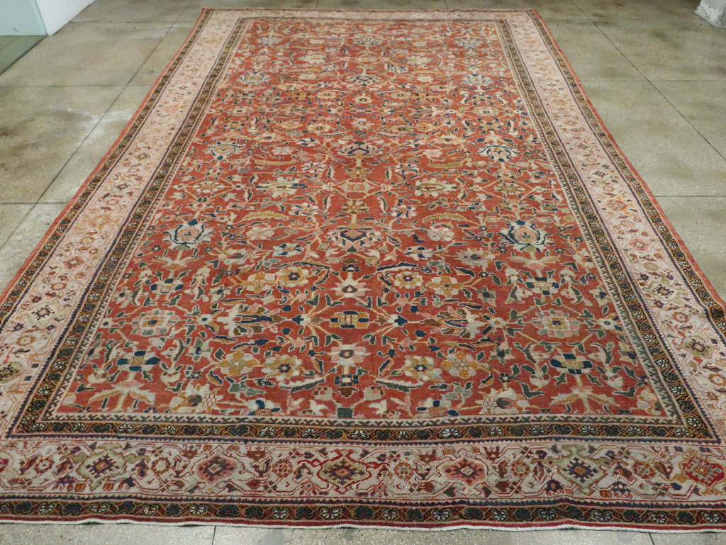 Antique Persian Mahal Carpet, No.29127 - Galerie Shabab