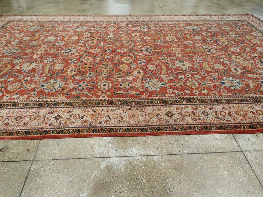 Antique Persian Mahal Carpet, No.29127 - Galerie Shabab