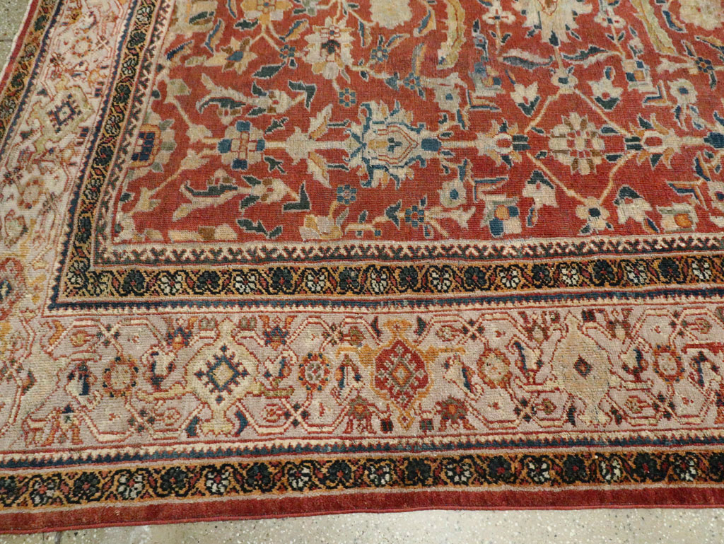 Antique Persian Mahal Carpet, No.29127 - Galerie Shabab