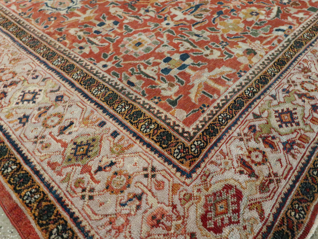 Antique Persian Mahal Carpet, No.29127 - Galerie Shabab
