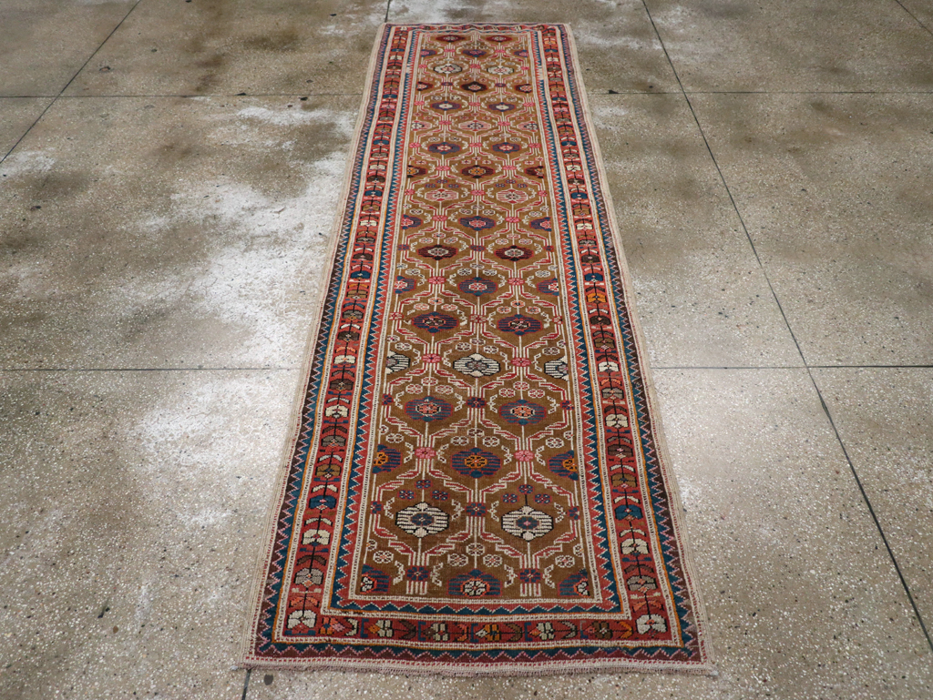 Antique Kurdish Runner, No.29129 - Galerie Shabab