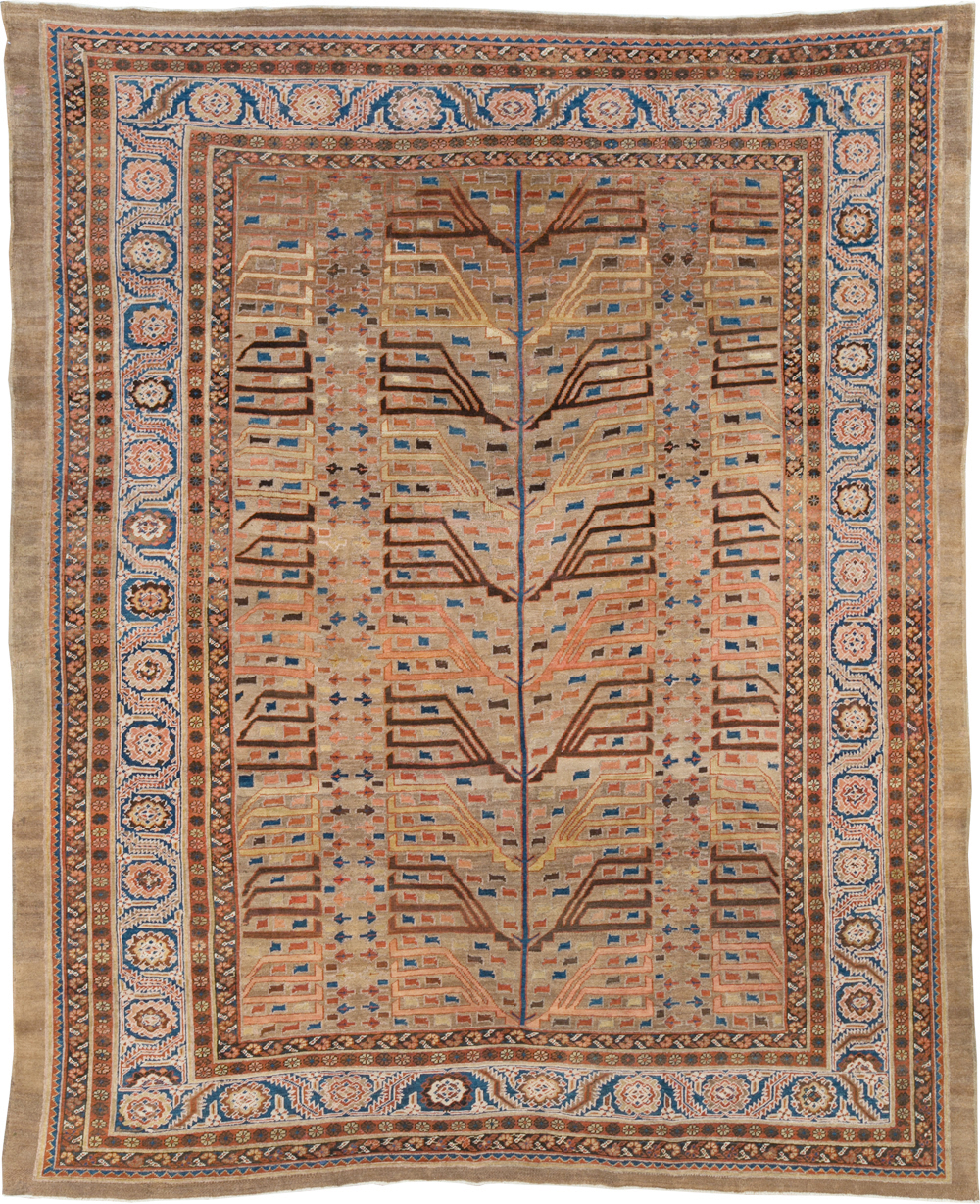 Antique Persian Bakshaish Carpet, No.29131 - Galerie Shabab