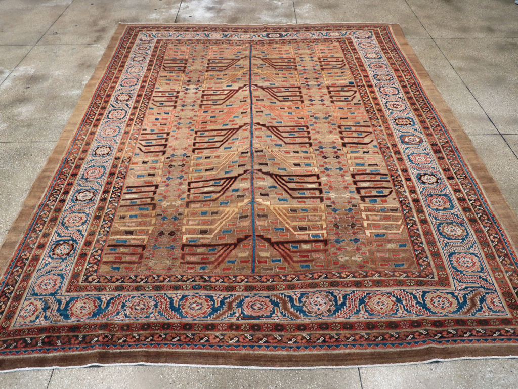 Antique Persian Bakshaish Carpet, No.29131 - Galerie Shabab
