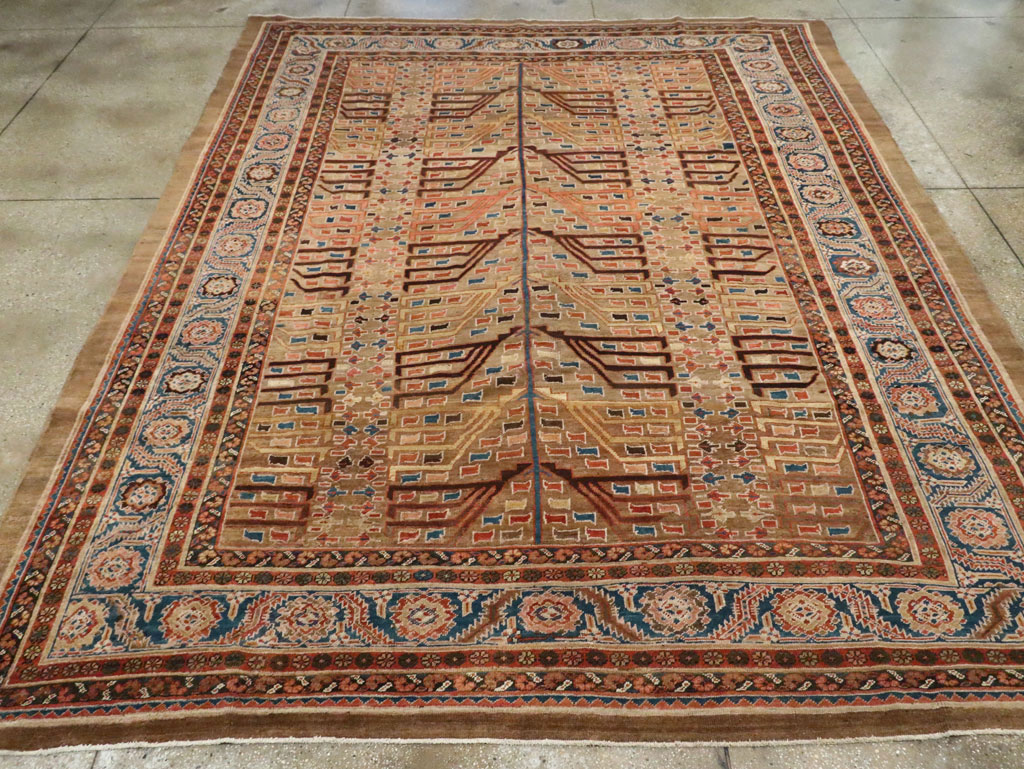Antique Persian Bakshaish Carpet, No.29131 - Galerie Shabab