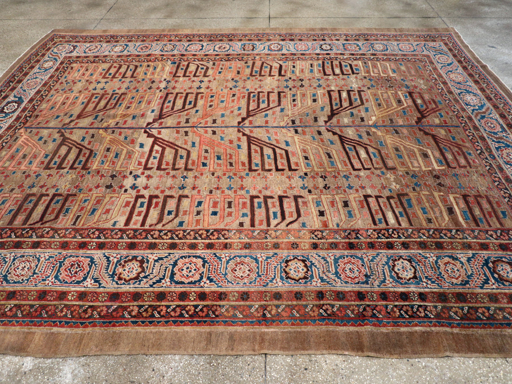 Antique Persian Bakshaish Carpet, No.29131 - Galerie Shabab