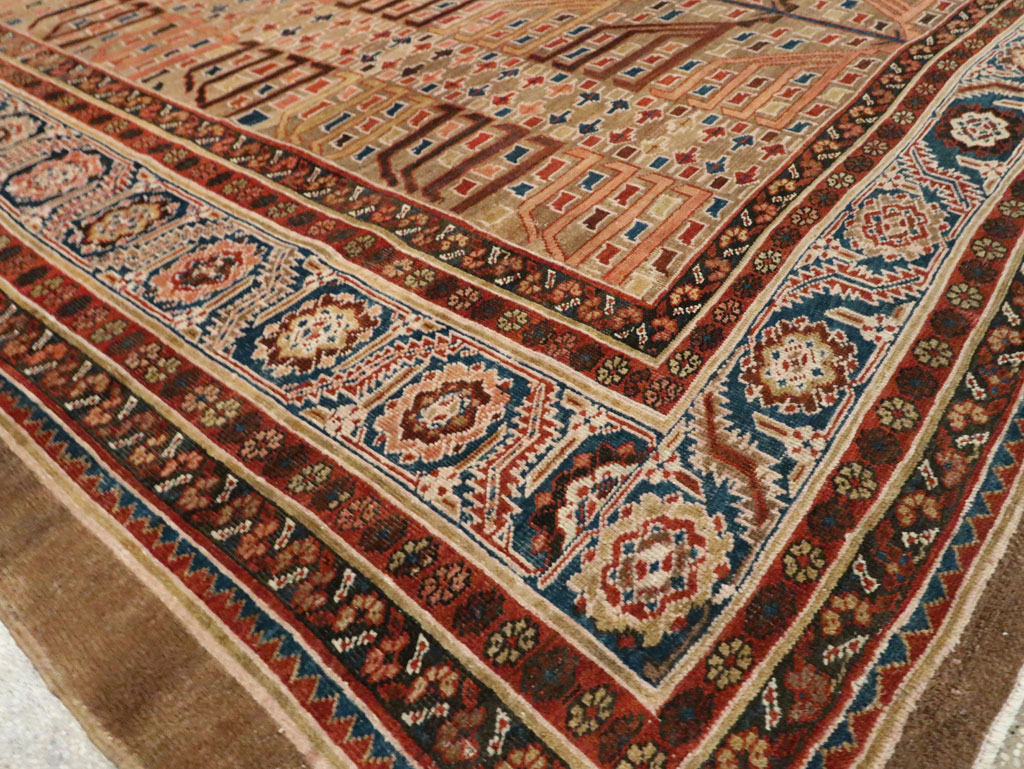Antique Persian Bakshaish Carpet, No.29131 - Galerie Shabab