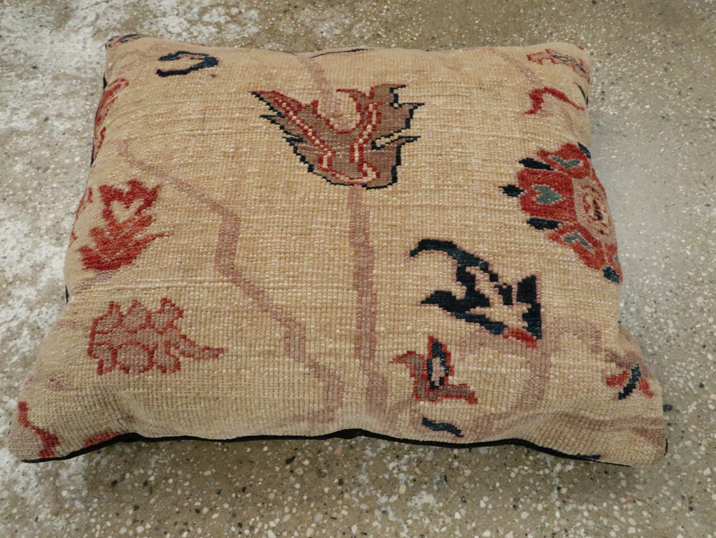 Antique Persian Serapi Pillow, No.29134 - Galerie Shabab