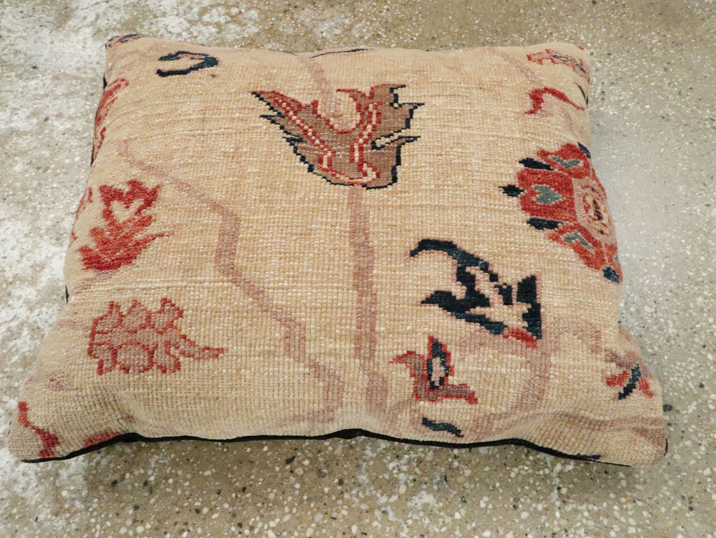 Antique Persian Serapi Pillow, No.29134 - Galerie Shabab