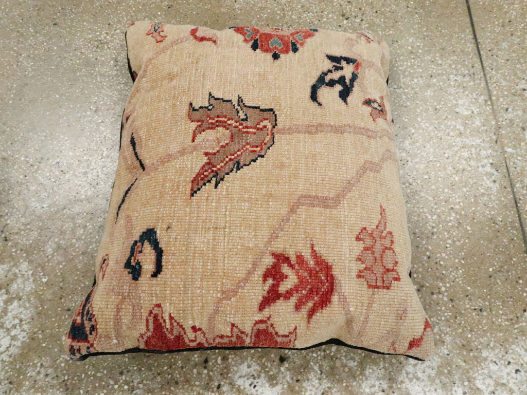 Antique Persian Serapi Pillow, No.29134 - Galerie Shabab
