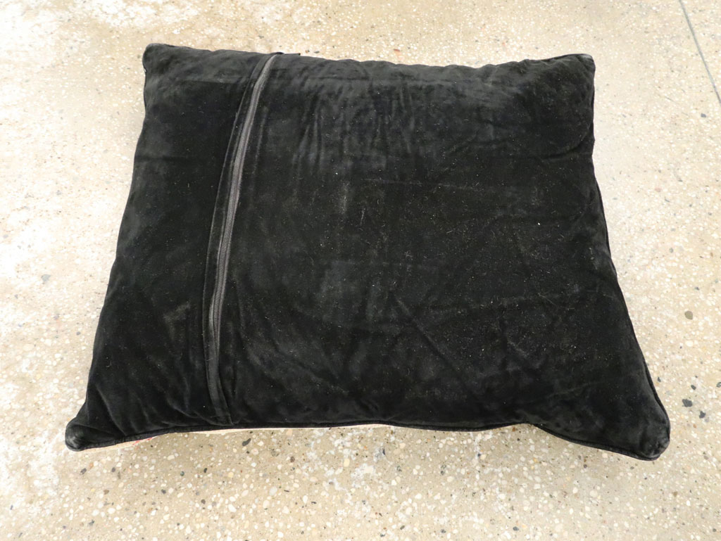 Antique Persian Serapi Pillow, No.29134 - Galerie Shabab